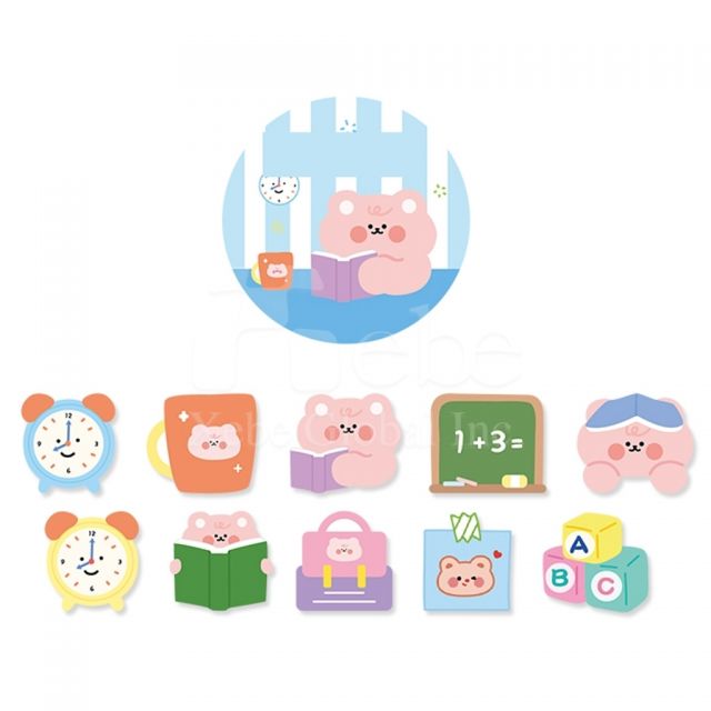 campus bear custom washi tape
