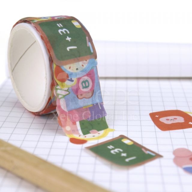campus bear custom washi tape