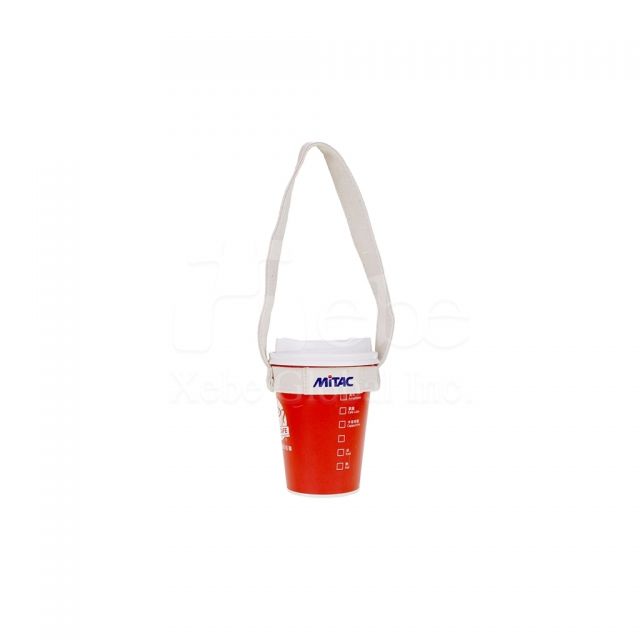 canvas adjustable corporate beverage tote bag