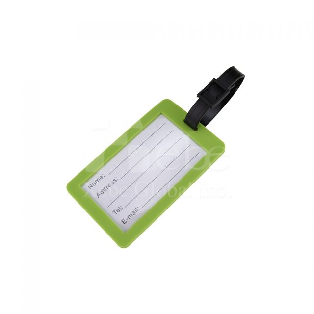 school souvenir luggage tag