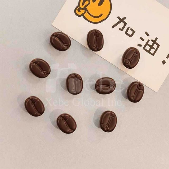 coffee bean shaped magnet