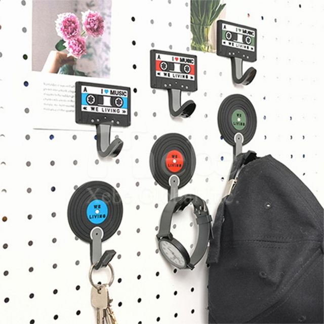 cassette shaped hook magnet