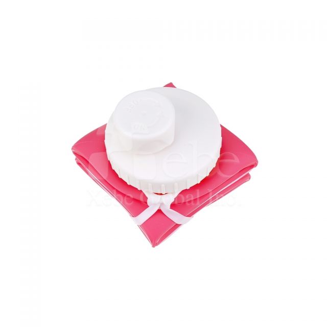 pink collapsible eco friendly cup
