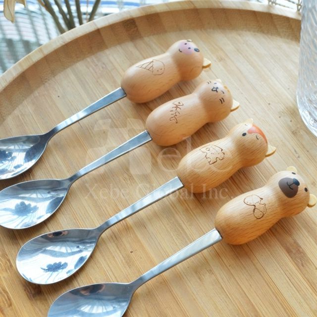 customized dessert eco friendly spoon