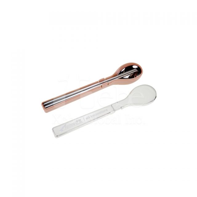 2 in 1 corporate eco friendly tableware set