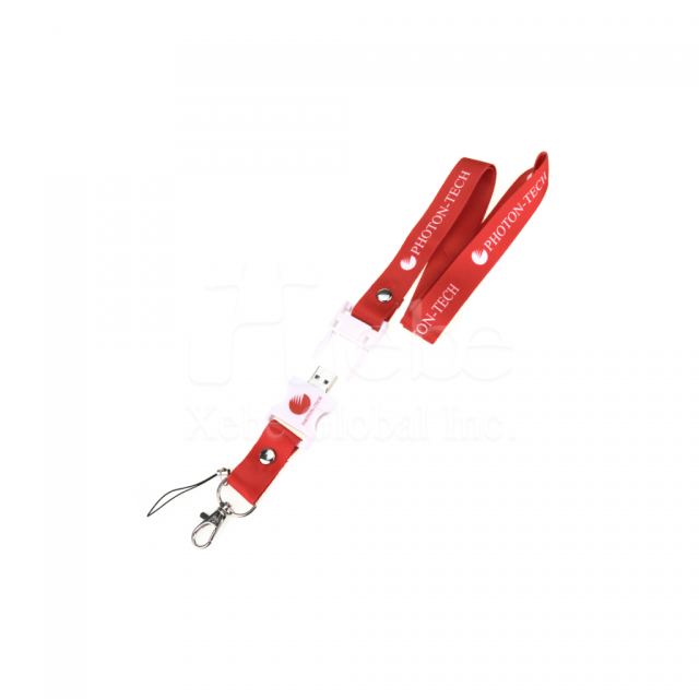 corporate lanyard gift flash drive
