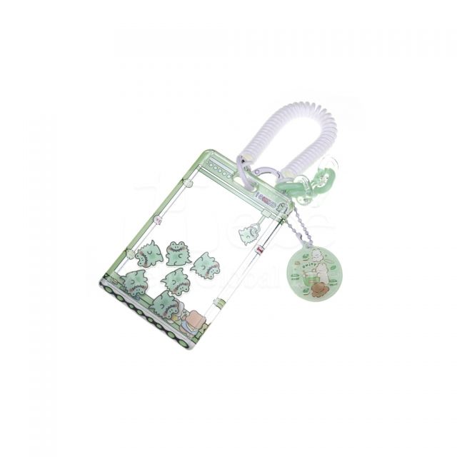 frog shaped shake card holder creative cartoon identification card