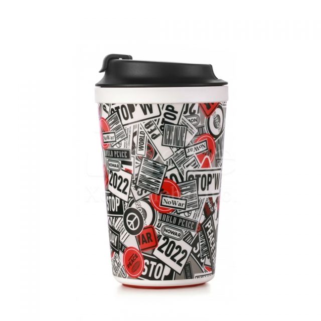 full print coffee cup
