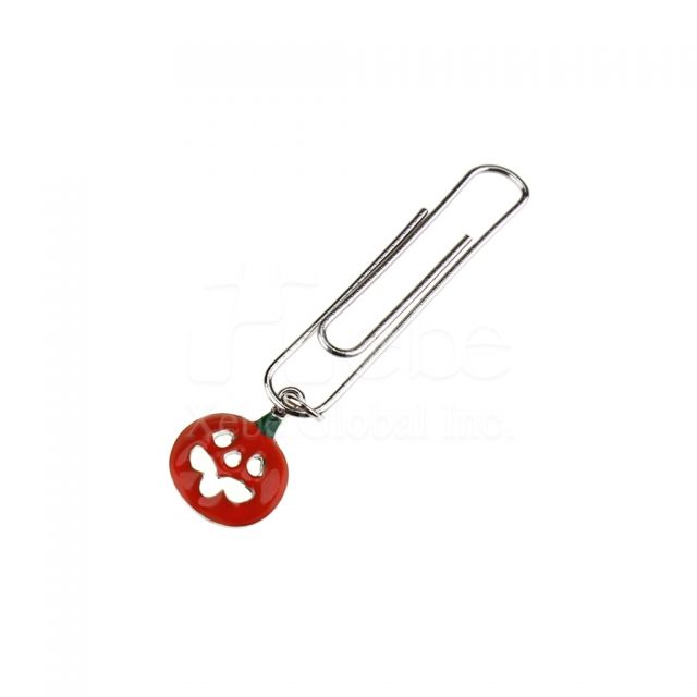 halloween series pumpkin paper clip