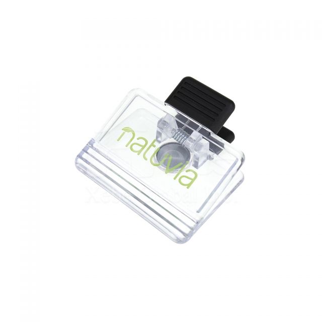 clear magnet clip customization
