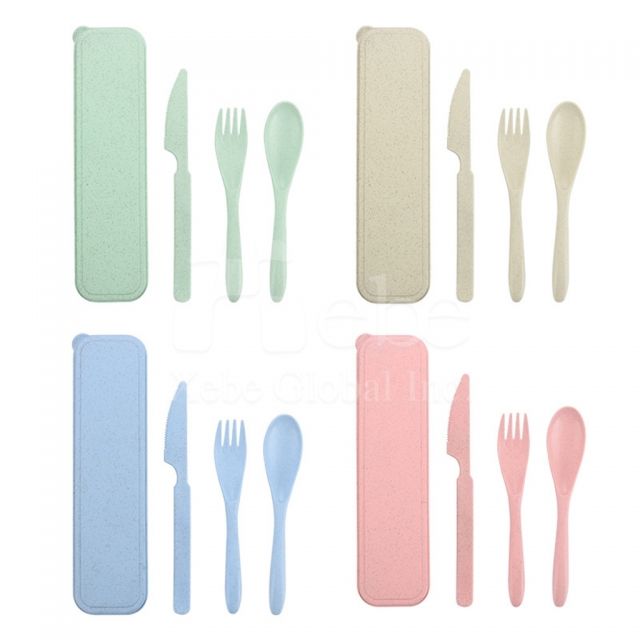 light green eco-friendly tableware set