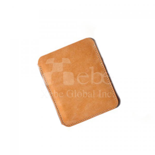 pocket leather passport sleeving