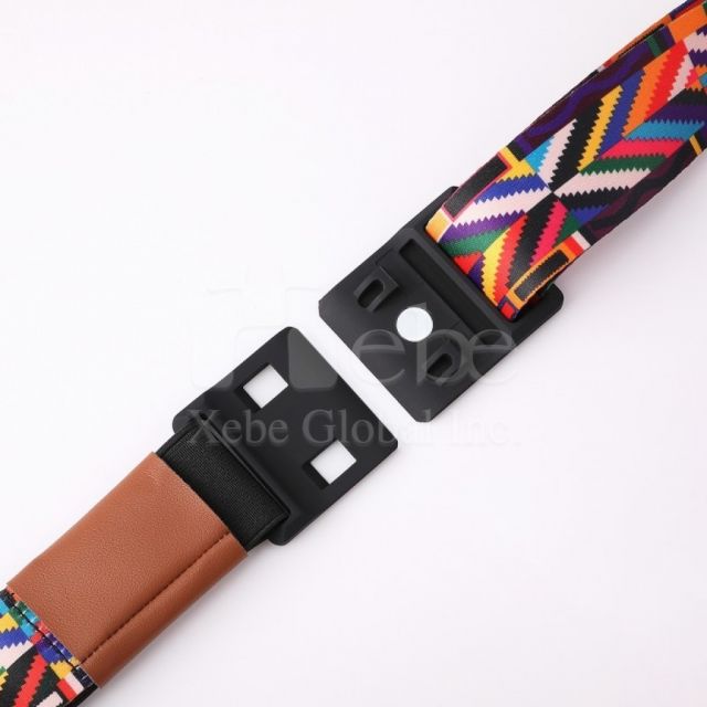 colorful pattern design luggage straps