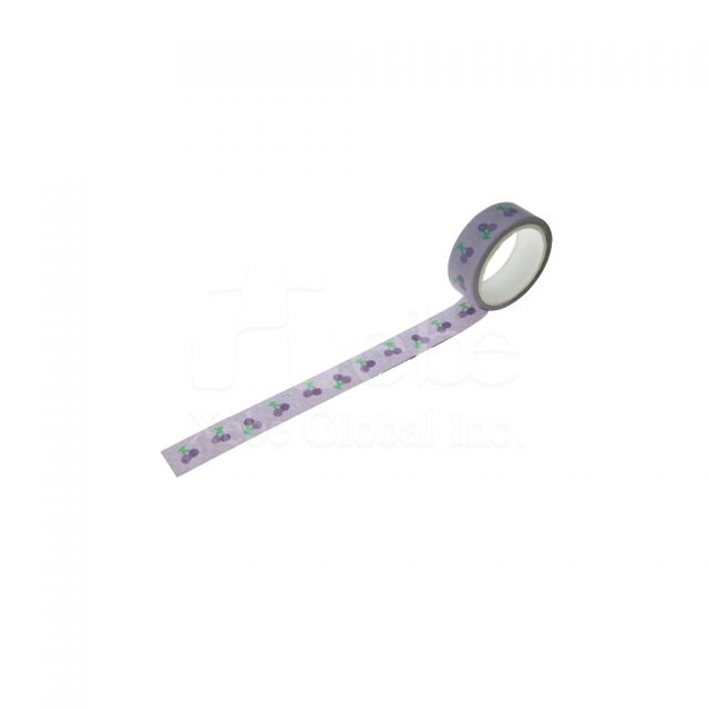 purple patterned washi tape