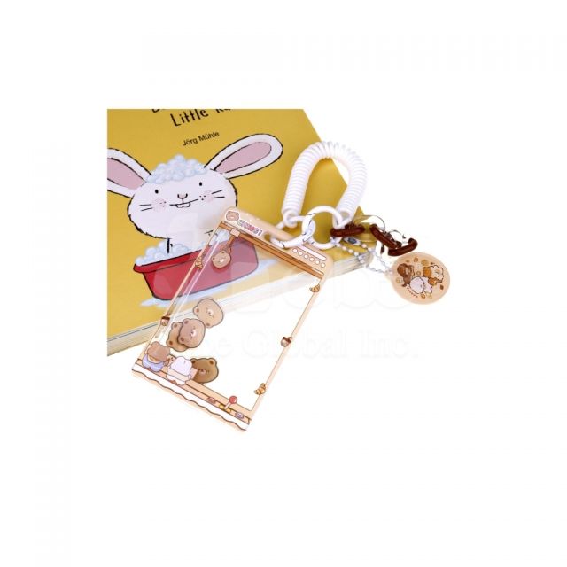 cute bear shake card holder