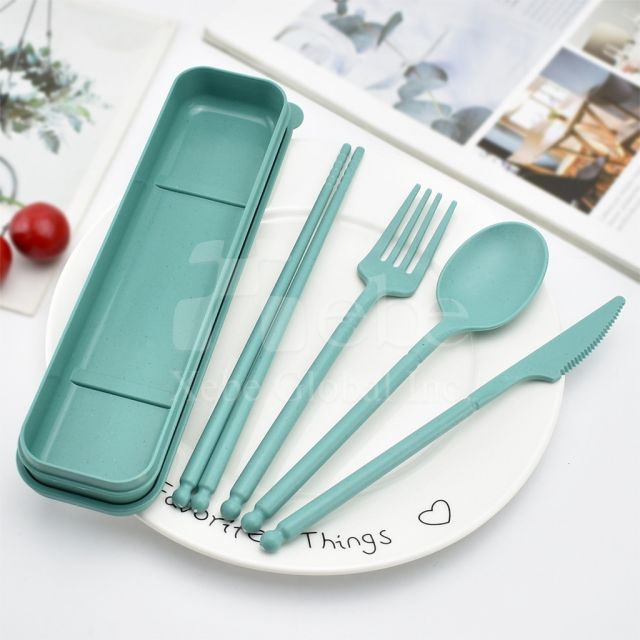 wheat making eco friendly tableware set