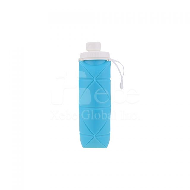 blue collapsible eco friendly cup