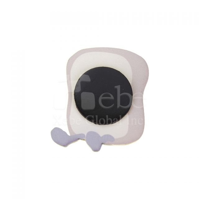 customized toast thick slice shaped magnet