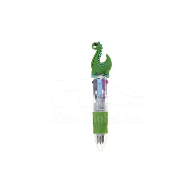 dinosaur multicolor ballpoint pen