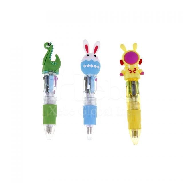 dinosaur multicolor ballpoint pen