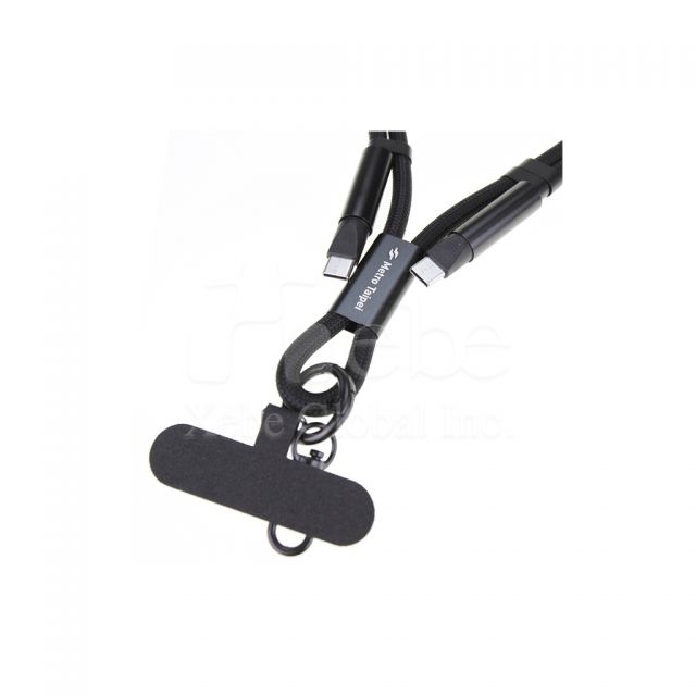multifunctional mobile phone lanyard charging cable