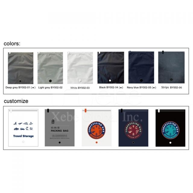customized compression bags travel vacuum storage bags