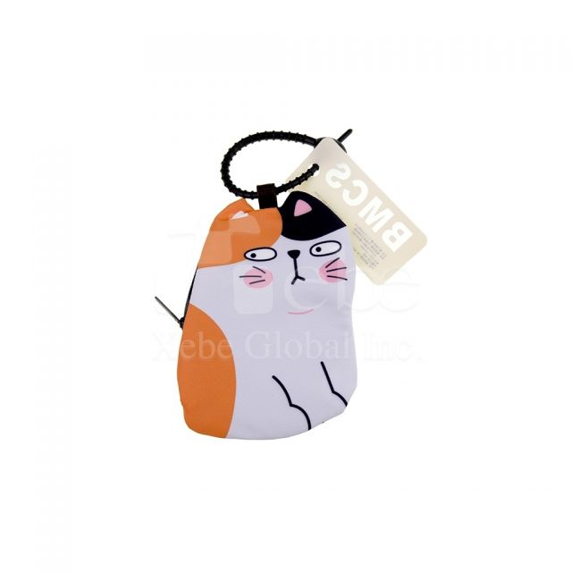 customized cat shaped storage bags