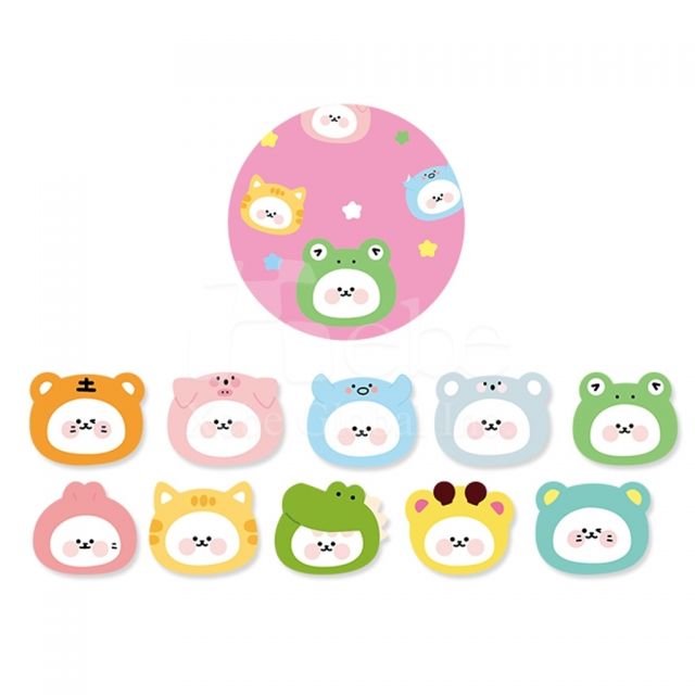 cartoon animal pattern washi tape