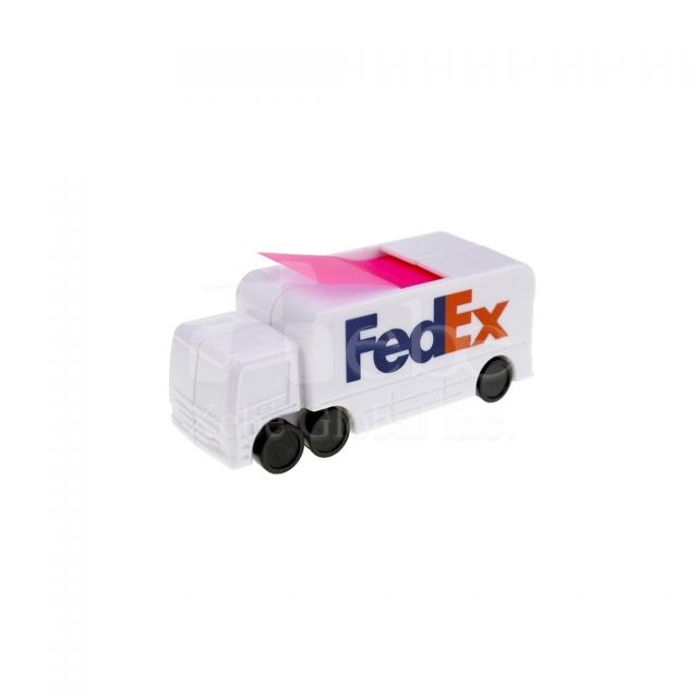 custom truck sticky notes 