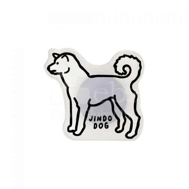 hand painted style puppy magnet customization