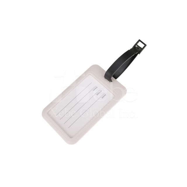 school pattern luggage tag