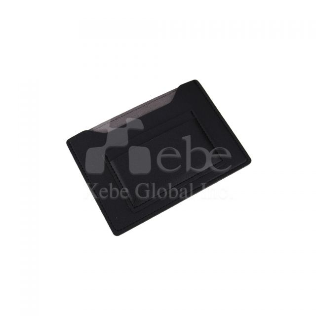 black thin and light passport holder customization