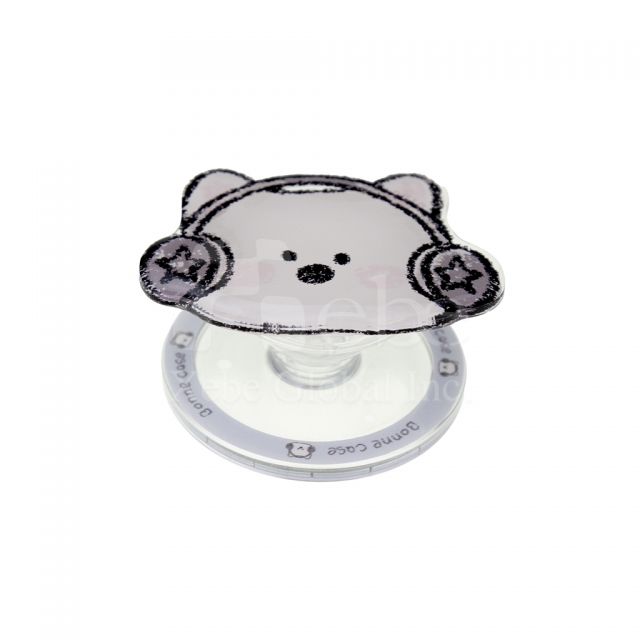 custom made earphone puppy airbag phone holder