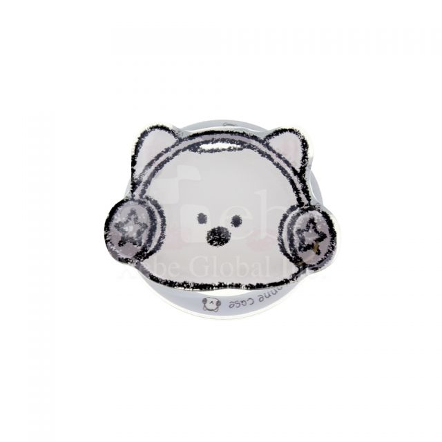 custom made earphone puppy airbag phone holder