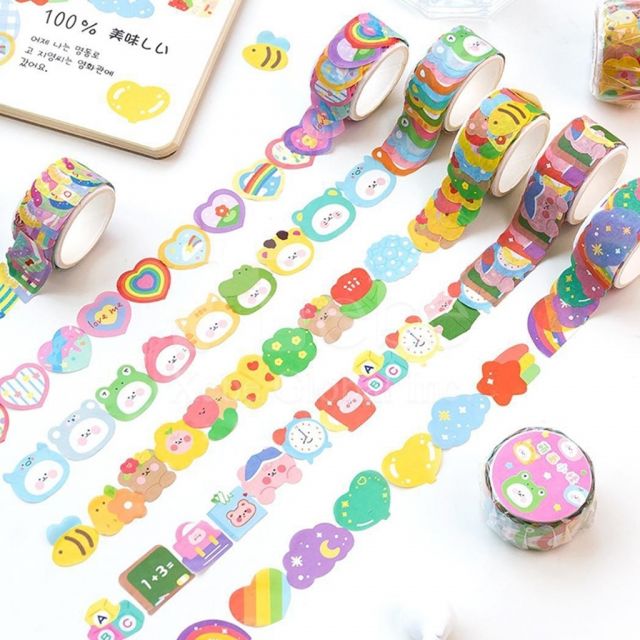 flower world washi tape