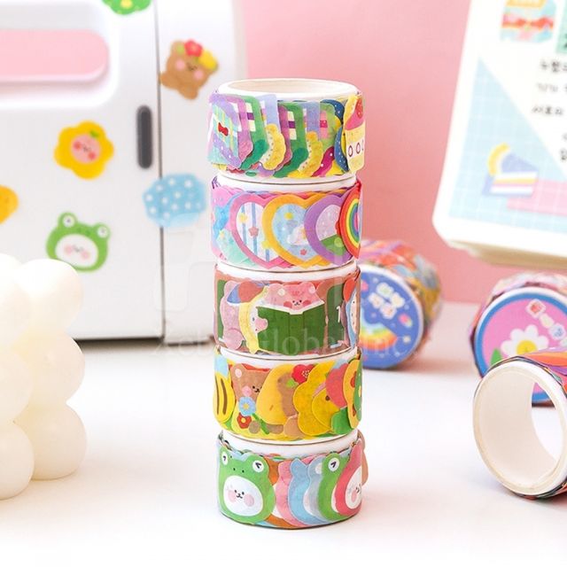 flower world washi tape