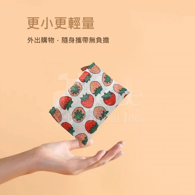 customized shopping bag with bee pattern