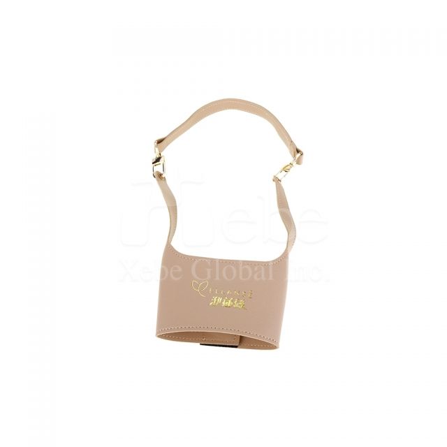 custom leather drink bags for businesses