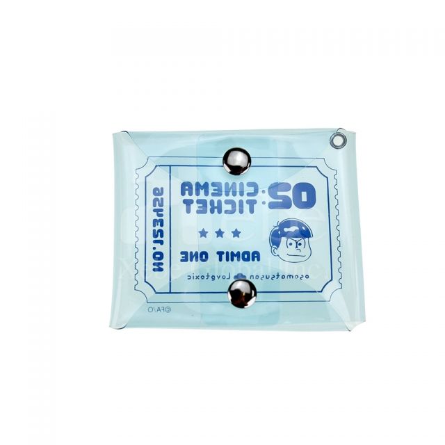 customized transparent pvc card holders