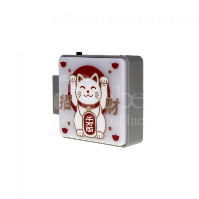 lucky cat light box magnet customization