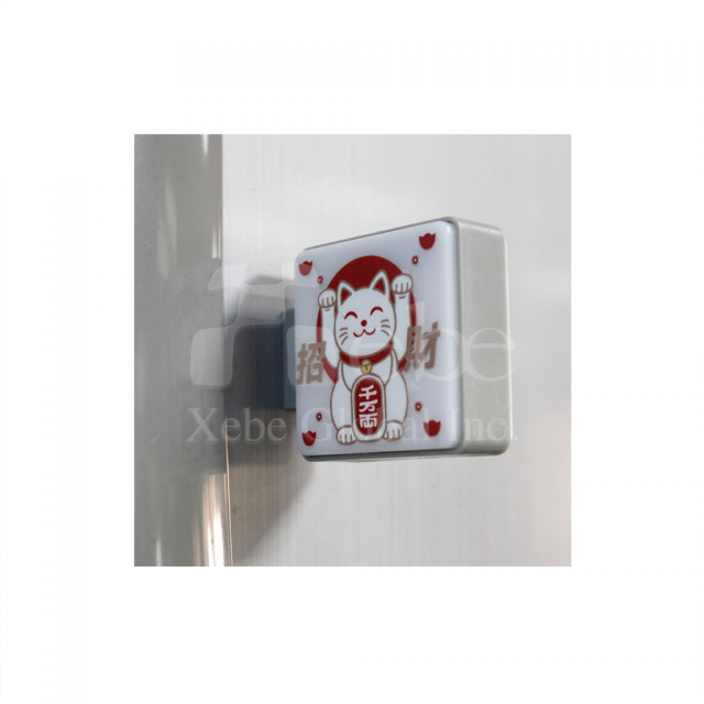lucky cat light box magnet customization