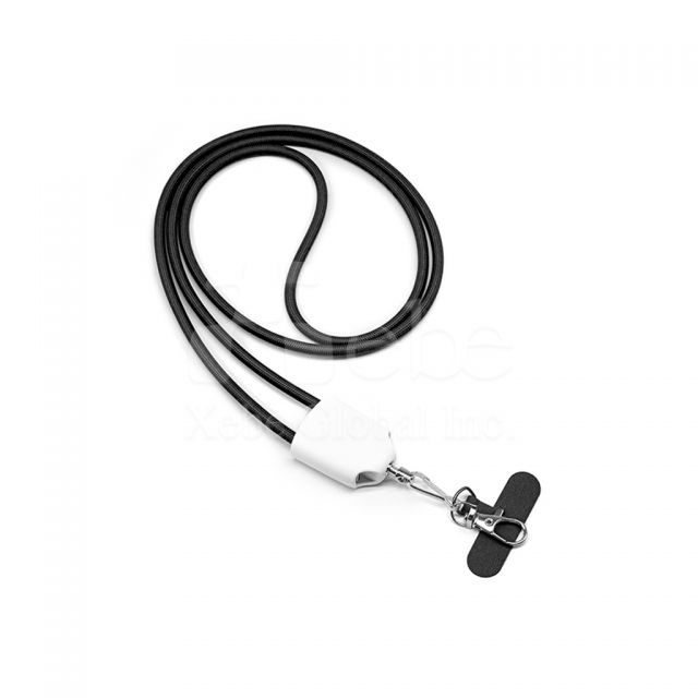 mobile phone lanyard charging cable 2-in-1