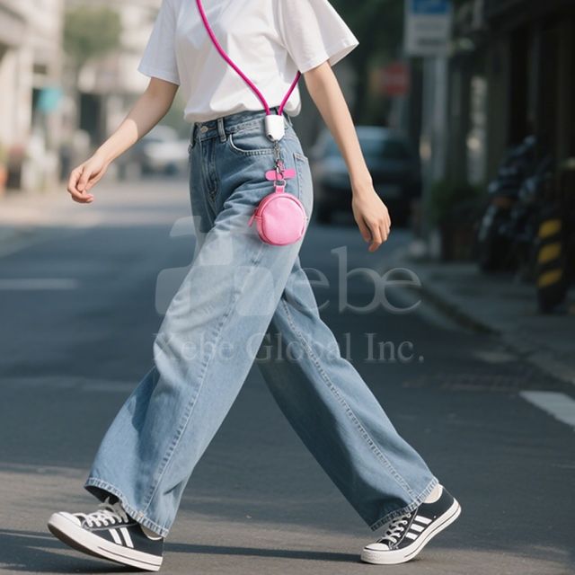 mobile phone lanyard charging cable 2-in-1
