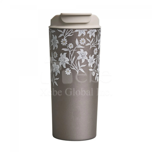 customized titanium thermos bottle with handle lightweight insulated cup