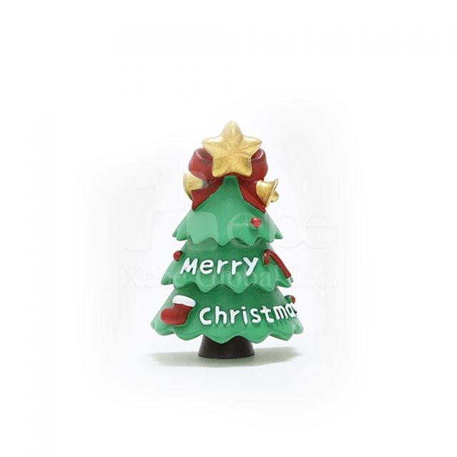 christmas tree ornament shaped magnet
