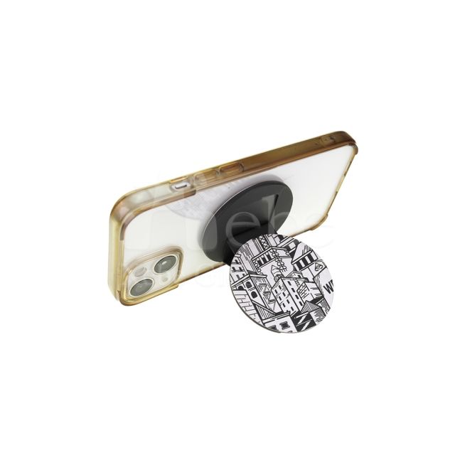 city landscape design phone holder