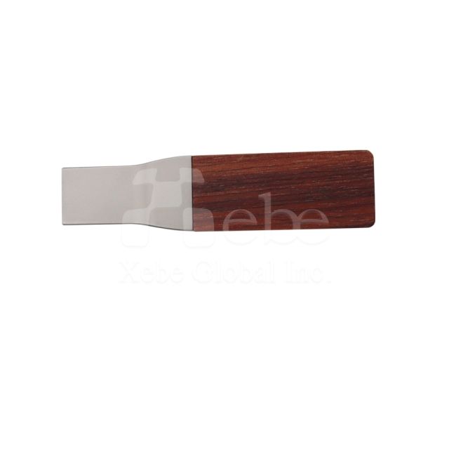 mahogany wood flash drive