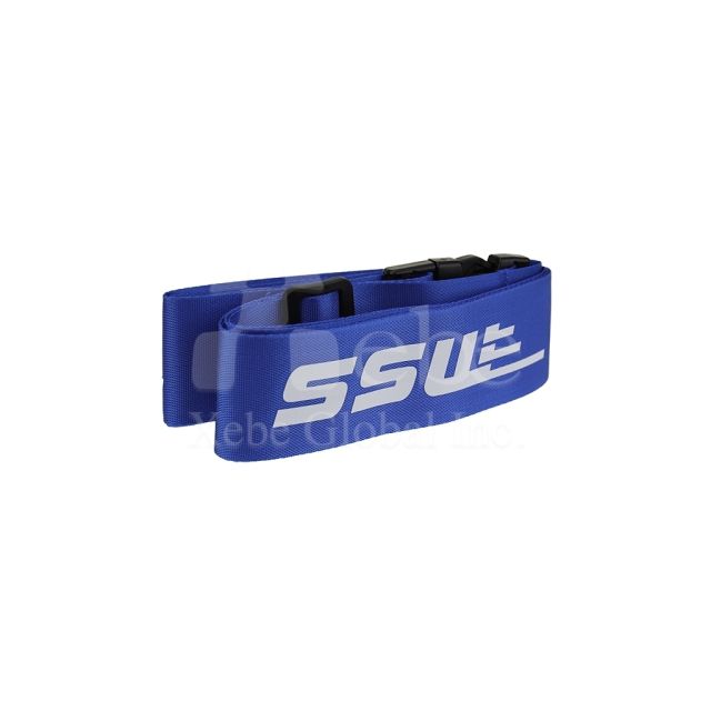 custom corporate luggage straps