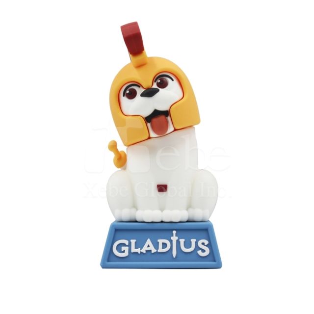 animated puppy custom flash drive production