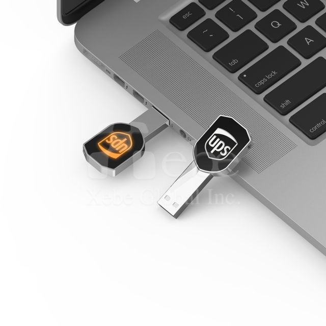 shield shape classic flash drive